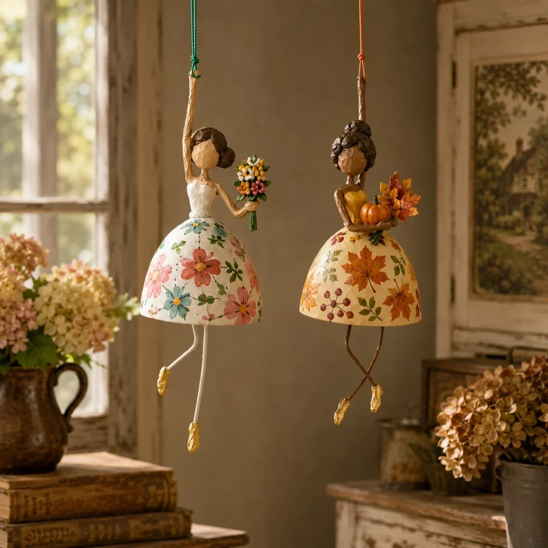 💃 Dansende Dame — vrolijke hanger voor aan de muur
