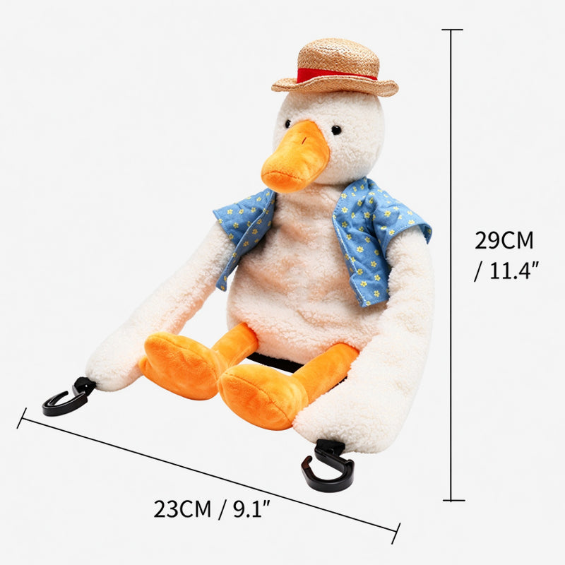 🦆 Grappige Eend Tissuebox Cover – Voor in de Badkamer of Keuken ✨