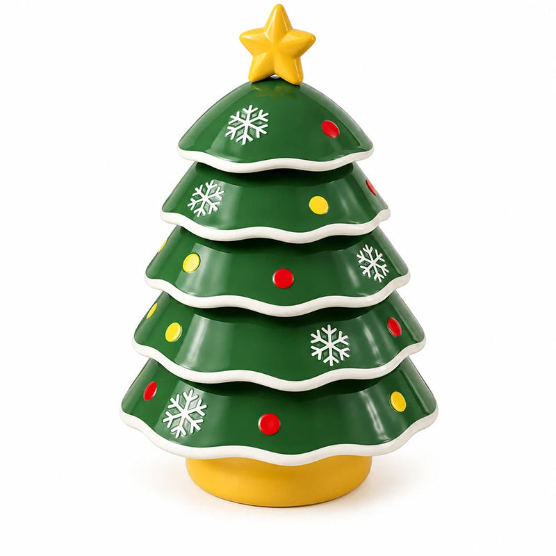 🎄 Dippingschaal in de vorm van een kerstboom 🎄