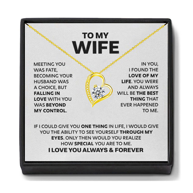 👪Aan mijn dochter – Ketting “Hart van liefde”