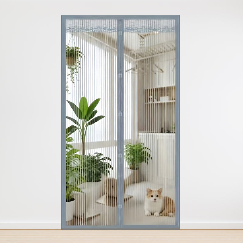 🦟 Houd ongedierte buiten – in 2 minuten te installeren! Het magnetische gaasgordijn voor de deur! 🚪 ✨
