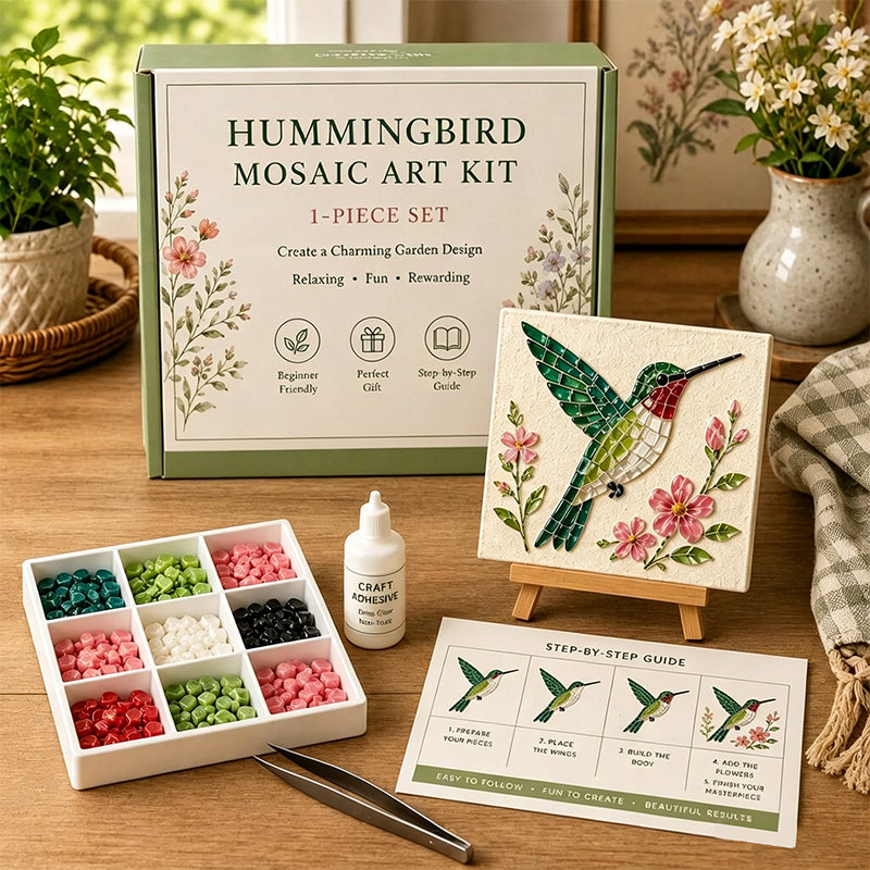 🎨Maak thuis schitterende mozaïekkunst! ✨Jouw perfecte creatieve uitje zonder scherm! 🧘