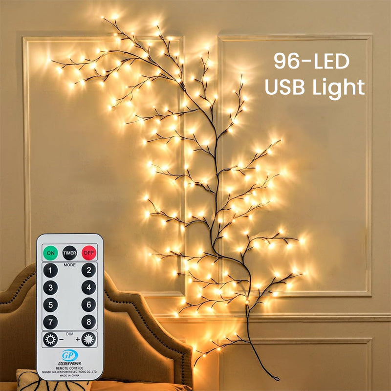 Warm Wit LED Taklampje — Decoratief Nachtlampje