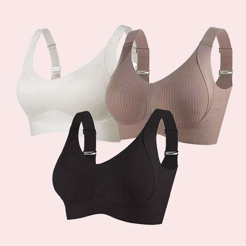 🎁✨Last day: Buy 1, get 3 packs🔥Super supportive bra | Push-up bra without underwire👍No more sagging breasts