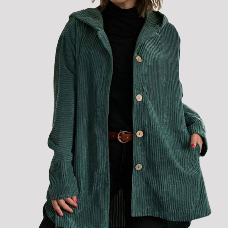 🍂 Casual fluwelen hoodiejas voor de herfst🧥