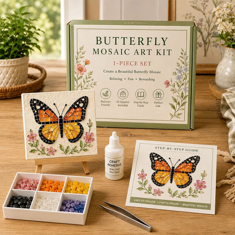 🎨Maak thuis schitterende mozaïekkunst! ✨Jouw perfecte creatieve uitje zonder scherm! 🧘