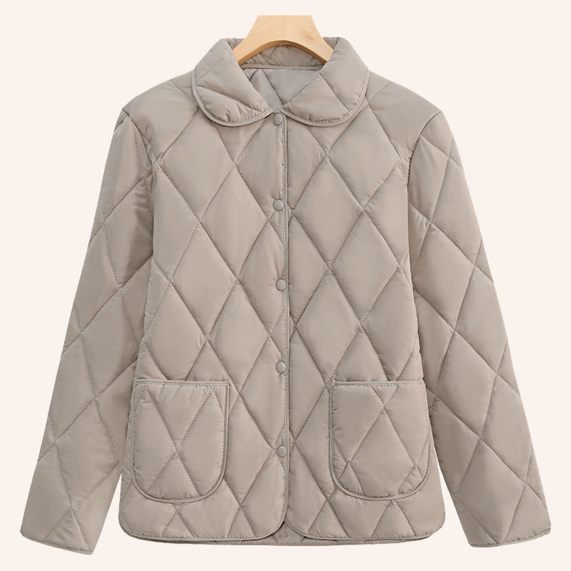 ✨ Korte Dames Jas met Ruitpatroon 🧥