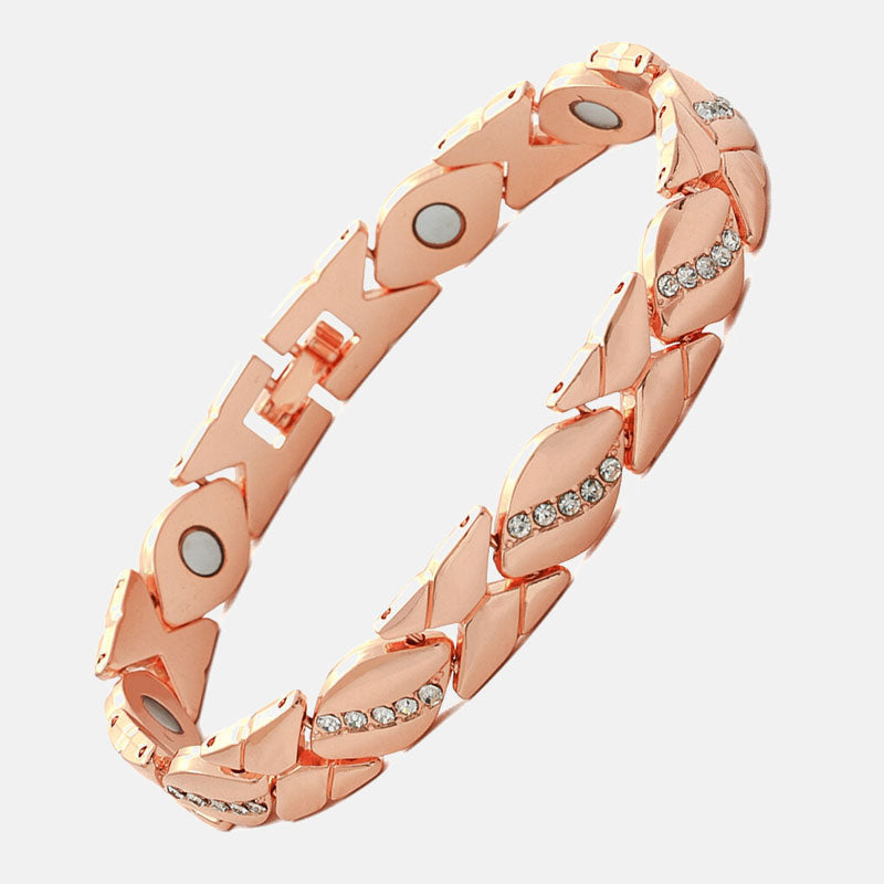 🌿 Elegantie in bladvorm – sprankelende zirkonia die ieders aandacht trekt! ✨
