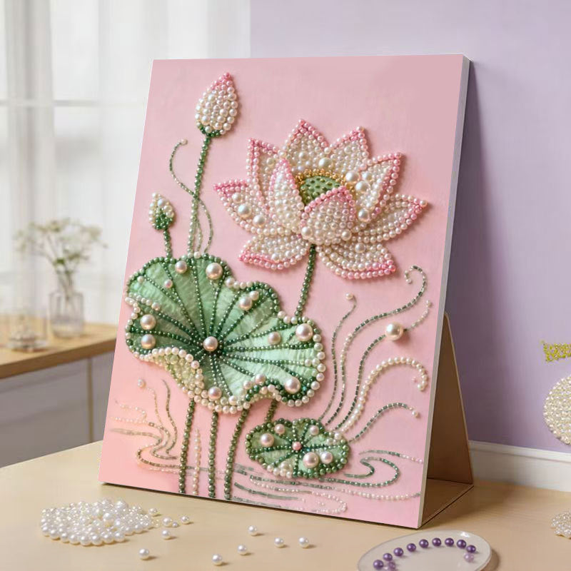 ✨🎨Scherm uit, creativiteit aan: maak je eigen glinsterende meesterwerk! 🎨 DIY Parelkunstpakket