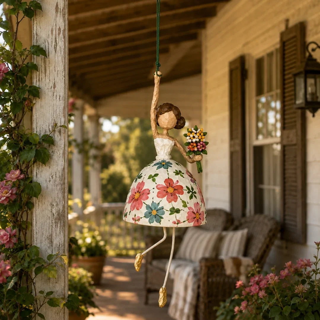 💃 Dansende Dame — vrolijke hanger voor aan de muur