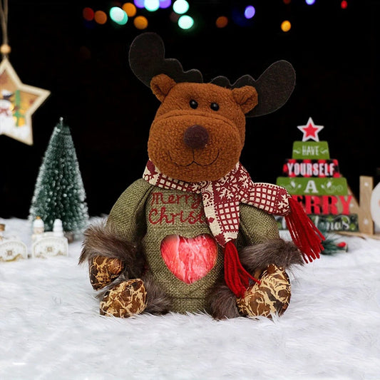 🎉Bereid je van tevoren voor op Kerstmis 🎉Kerstcadeautassen met ritsontwer