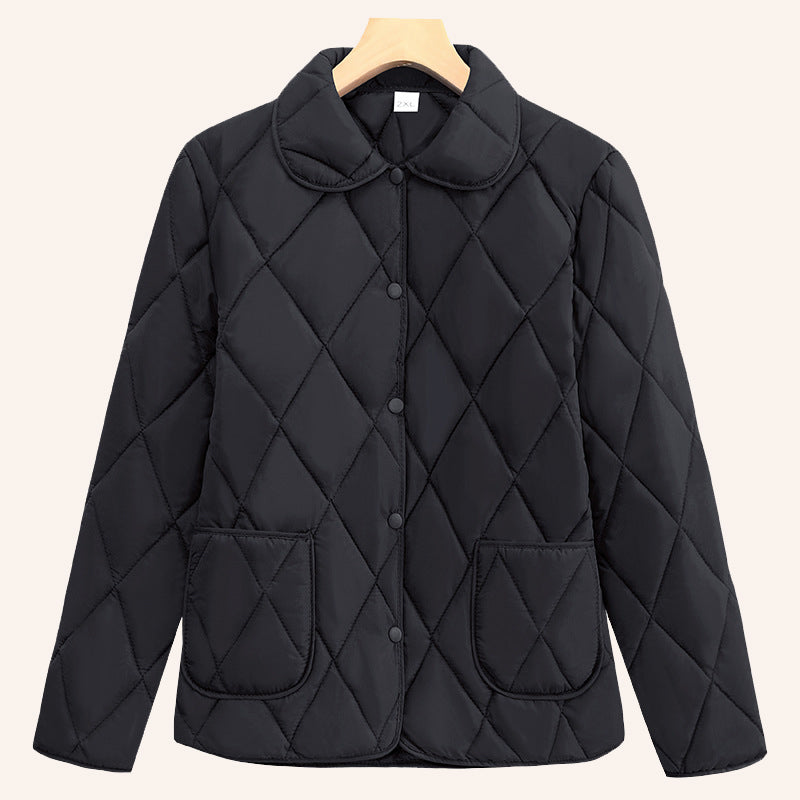 ✨ Korte Dames Jas met Ruitpatroon 🧥