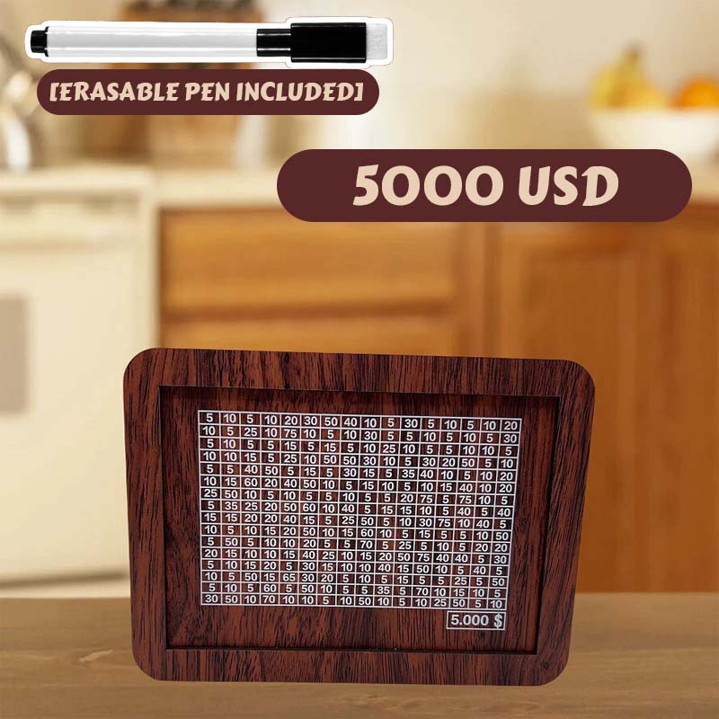 🔥Houten digitale spaarpot