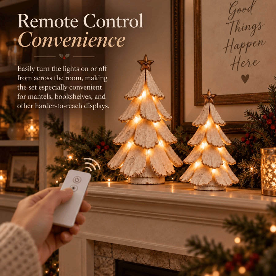 🔥 Nog slechts 5 stuks op voorraad tegen deze prijs!✨:Vintage LED Kerstboom – Breng Nostalgie Tot Leven! 🎄