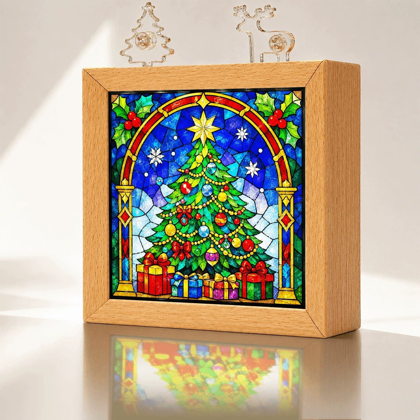 🧩 Nachtlampje met kerstpuzzel — bouw je eigen kerstverlichting