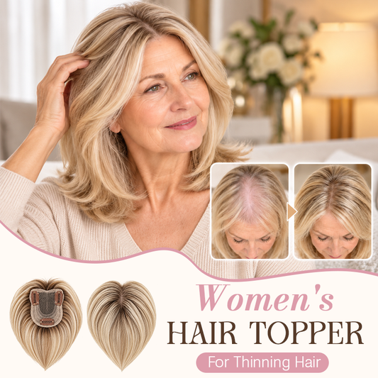 ✨ Haarstukje voor Vrouwen met Dunner Wordend Haar 💇‍♀️