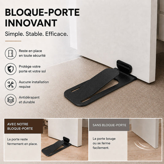 🚪🛡️ Discrete Multifunctionele Deurstopper — Babyveiligheid & Dagelijkse Deurcontrole