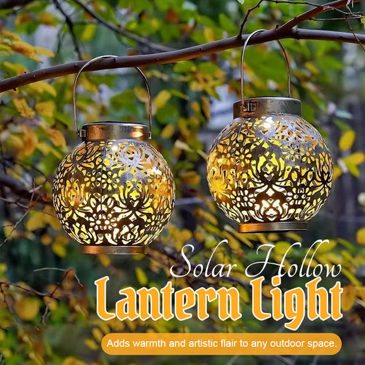✨ Holle lantaarn op zonne-energie✨