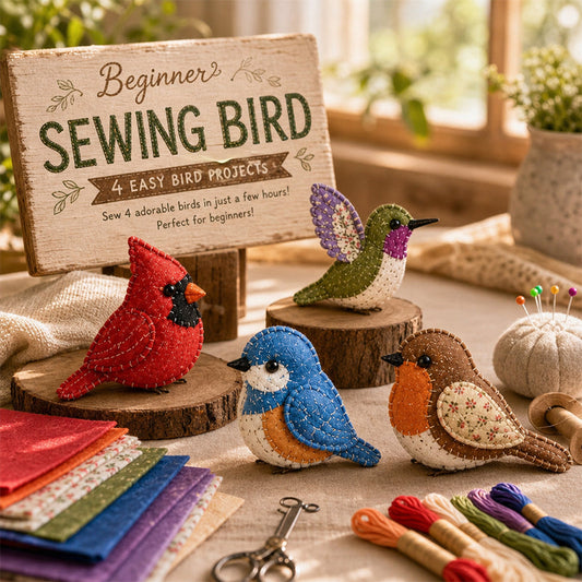 Zet alles even opzij, ontspan en borduur je eigen Pocket Friend! 🧵✨🧸