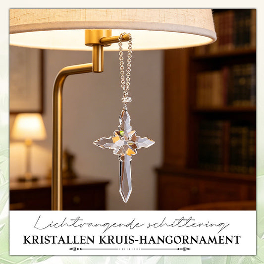✨ Kristallen kruis-hangornament