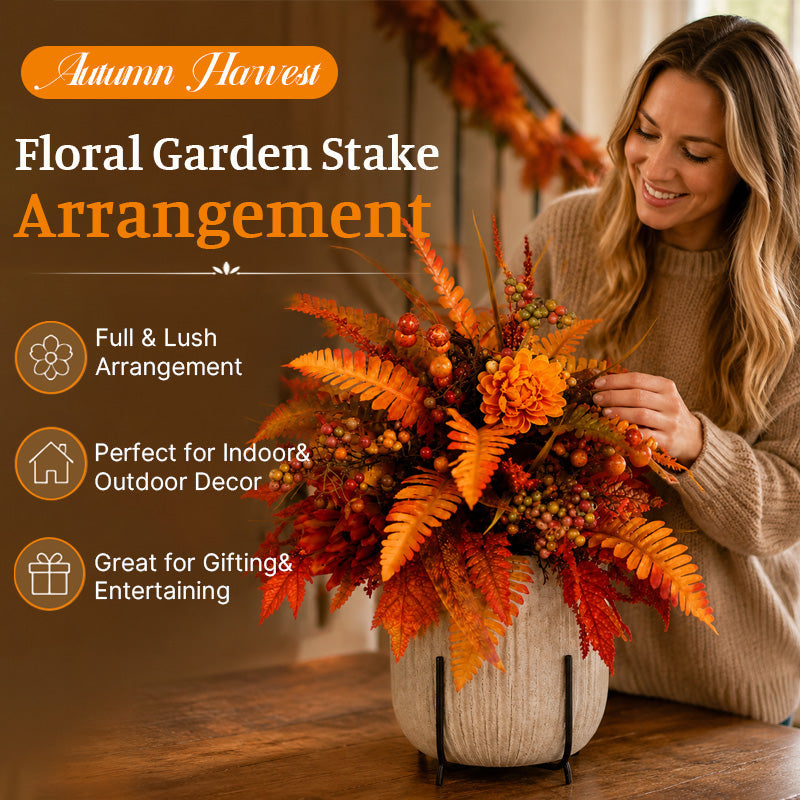 🍁 Herfstboeket Tuinprikker — Bloemenarrangement voor in de tuin