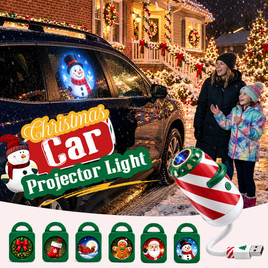 🎄🚗 Merry Ride Kerstauto-projectorlicht ✨