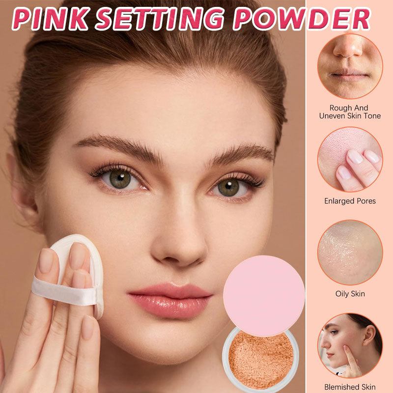 ⌛Tijdelijk halve prij✨Roze Instelpoeder