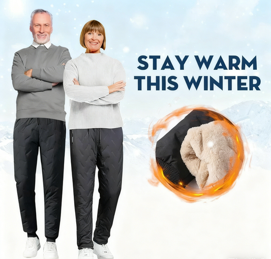 ⏳ LAATSTE DAG 50% KORTING!! ✨ Unisex Superzachte & Warme Waterdichte Broek met Fleecevoering
