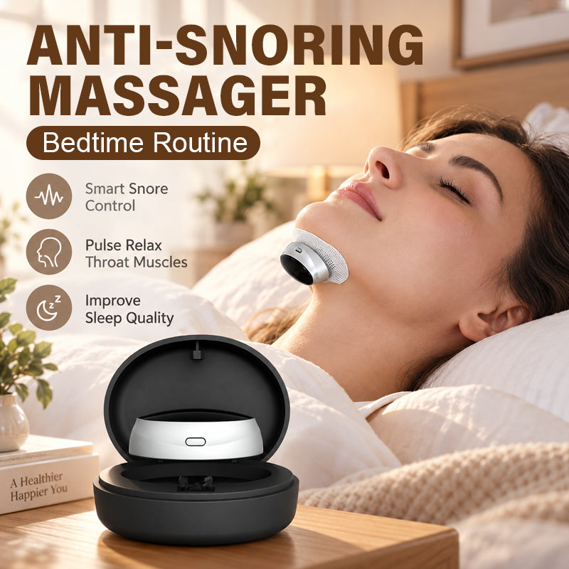 😴💤Dual-Pulse Anti-Snoring Throat Massager
