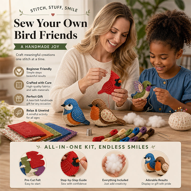 🧸Zet alles even opzij, ontspan en borduur je eigen Pocket Friend! 🧵✨