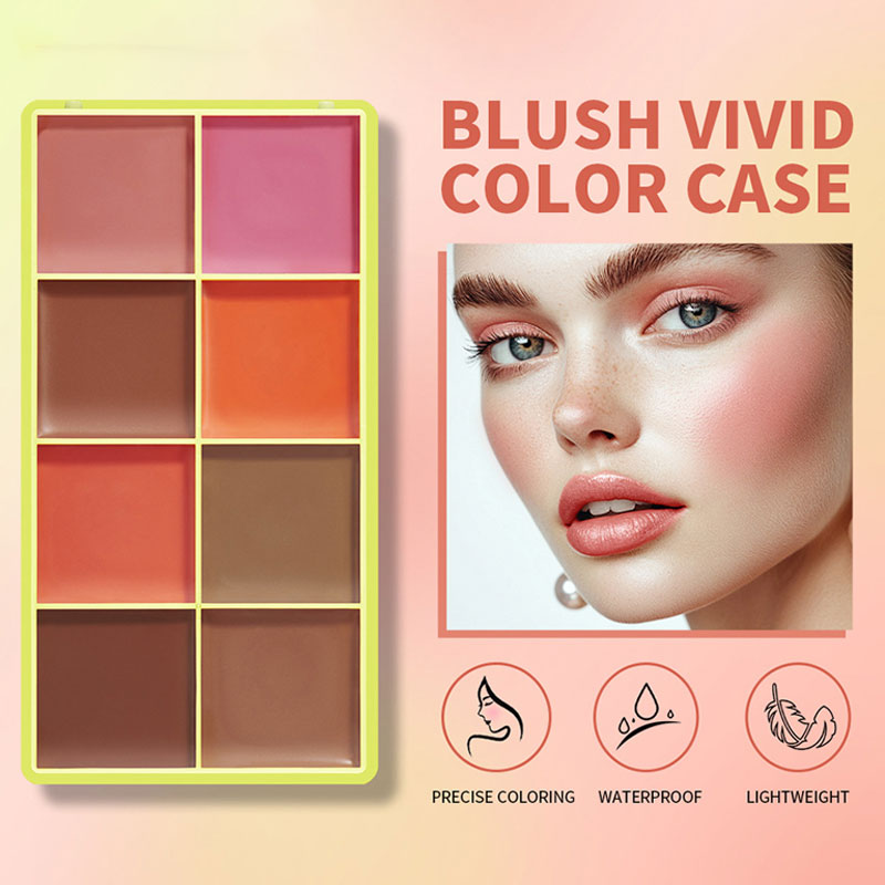 Levendige kleuren blush palet 🌸💖