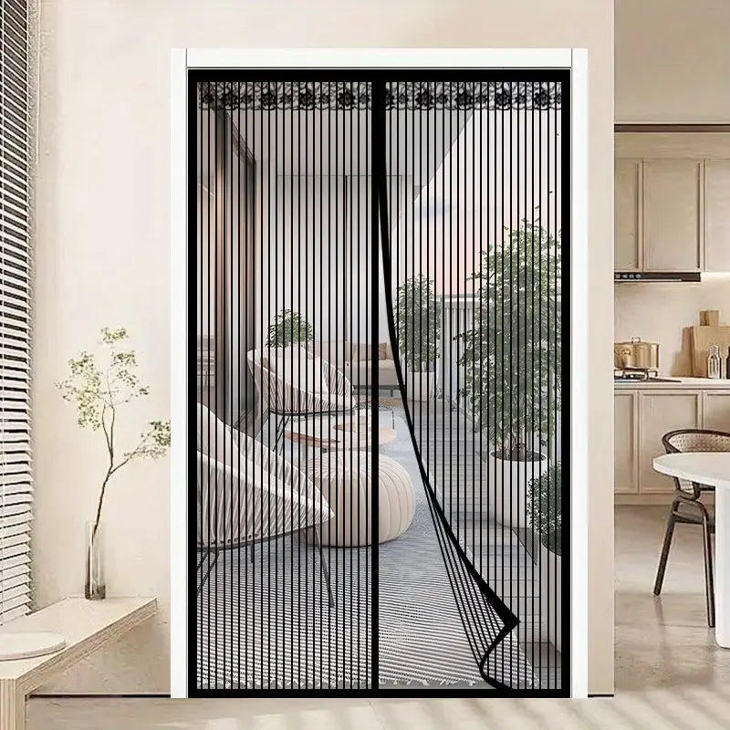 🦟 Houd ongedierte buiten – in 2 minuten te installeren! Het magnetische gaasgordijn voor de deur! 🚪 ✨