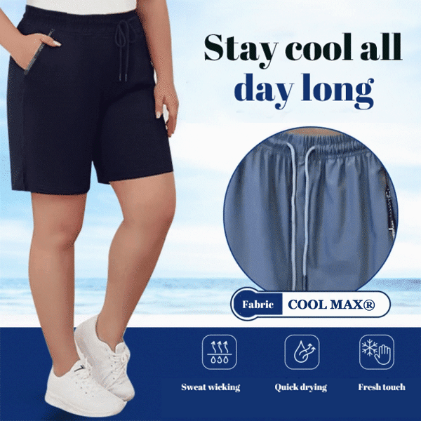 ⌛De speciale aanbieding van deze week🧊Houdt je de hele zomer koel❄️🩳Sneldrogende stretchshort van ijszijd