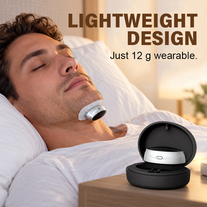 😴💤Dual-Pulse Anti-Snoring Throat Massager