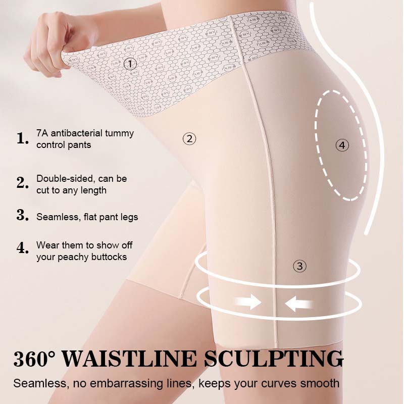 ✨Damesondergoed met hoge taille van Ice Silk voor buikcontrole en bilvergroting💃