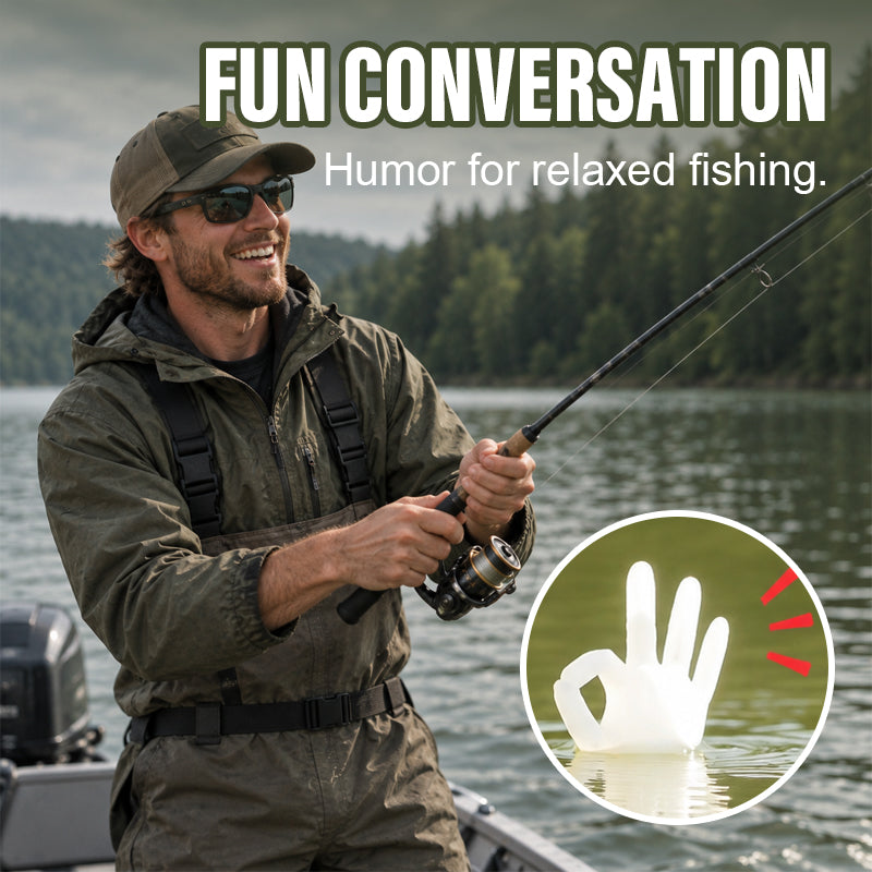 🎣 Novelty OK Hand Vissersdobber — Beet Indicator