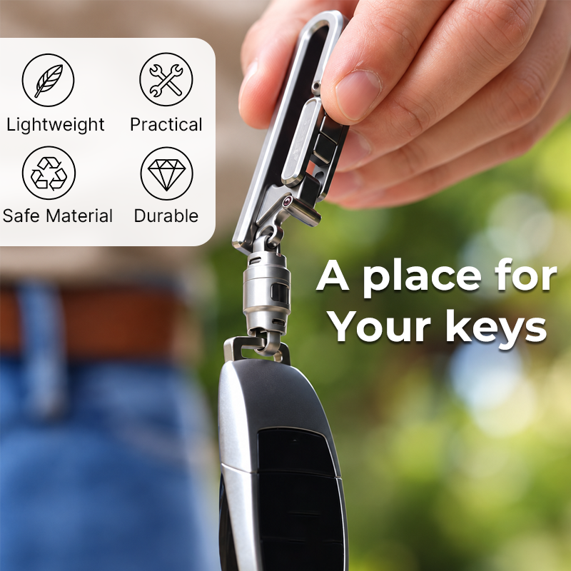 🔑 Lichtgewicht Riem Sleutelhanger — Voor Dagelijks Gebruik
