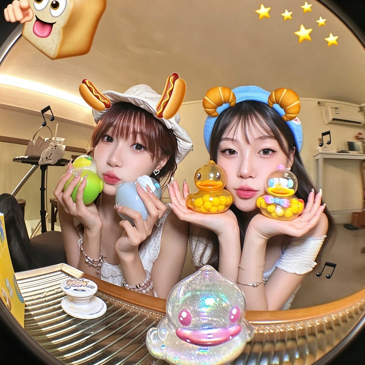 📸 Selfie Convexe Spiegel — Draagbare HD Groothoek Selfiespiegel