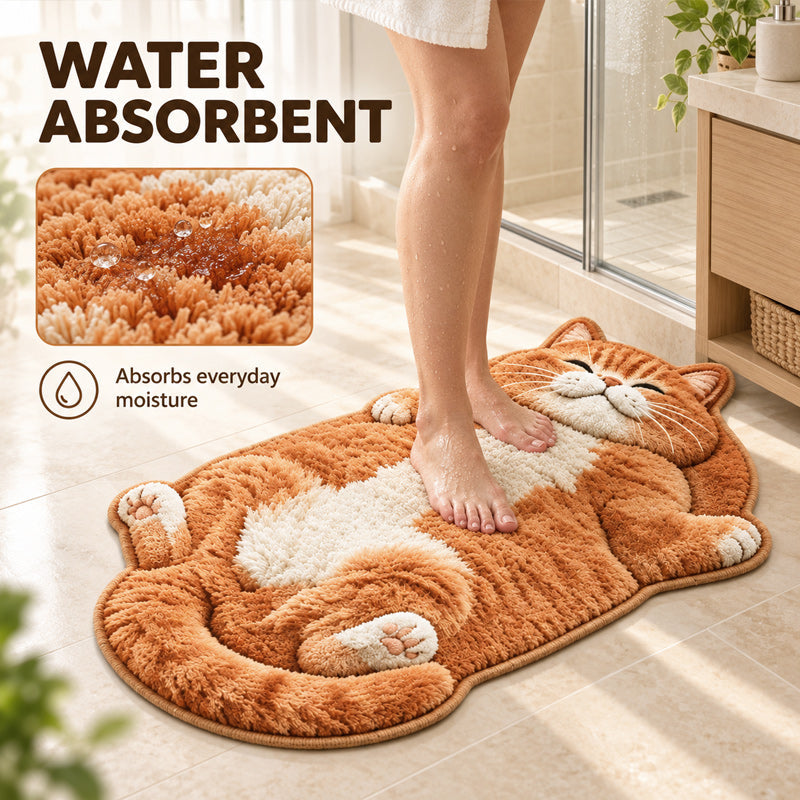 🐱 Dikke Cyperse Katvormige Mat 🤎