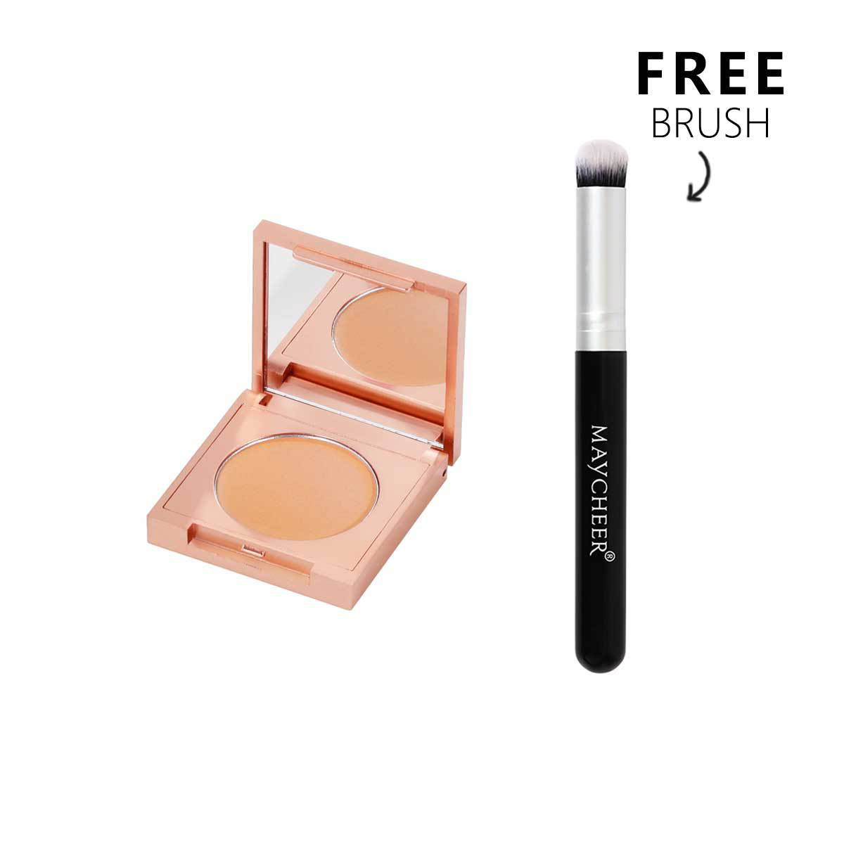 💡 Omarm een gehydrateerde en stralende huid rond de ogen💖 Gekleurde klei-corrector voor onder de oge