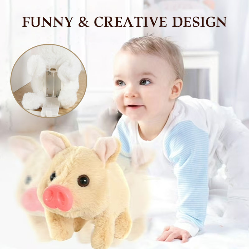 🐷Elektrisch lopend varken knuffel