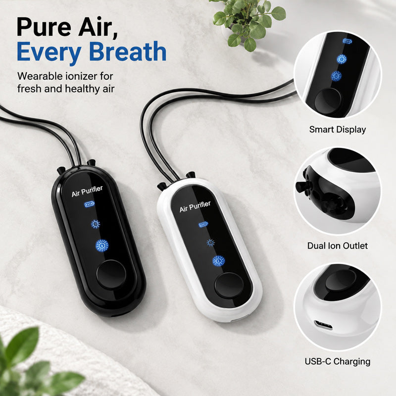 Mini Neck-Worn Air Purifier