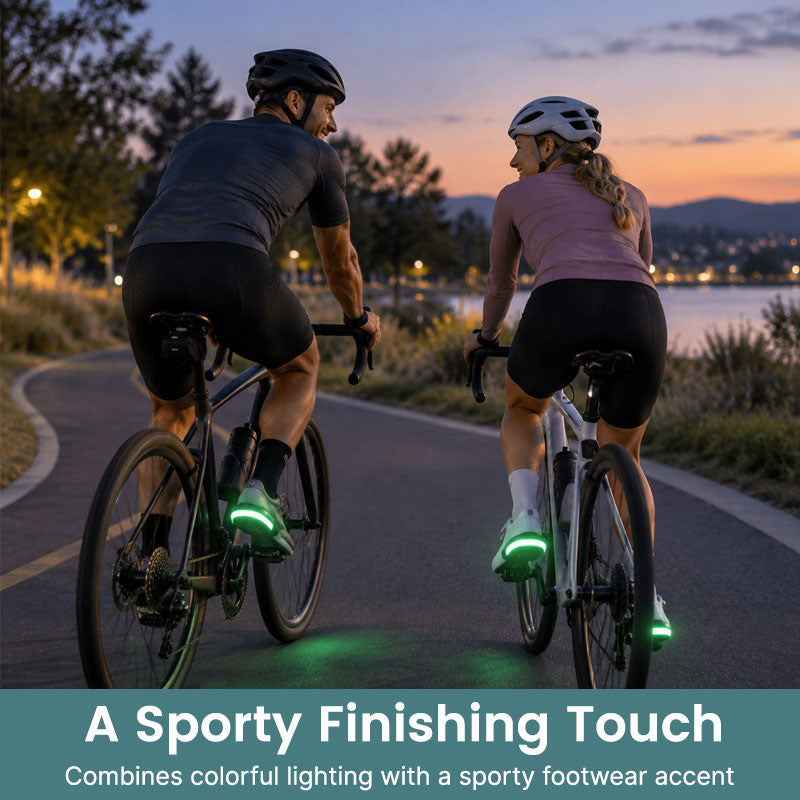 👟 LED Hielverlichting voor Schoenen – Zichtbaarheid bij Hardlopen & Wandelen ✨