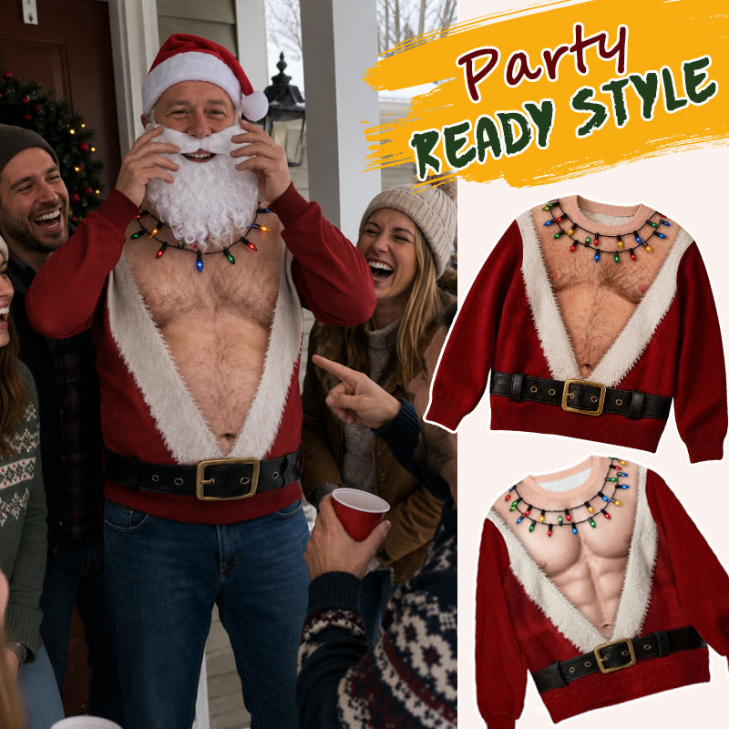 🎅 Santa Kerstshirt — feestelijk, grappig, onmisbaar