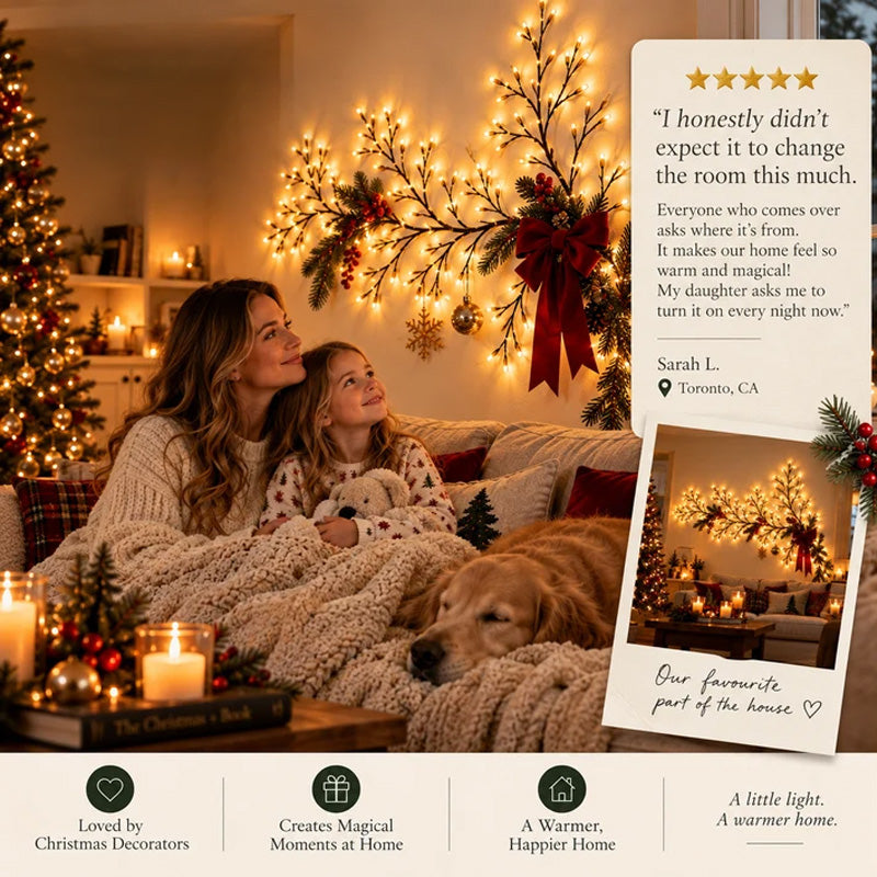 Warm Wit LED Taklampje — Decoratief Nachtlampje