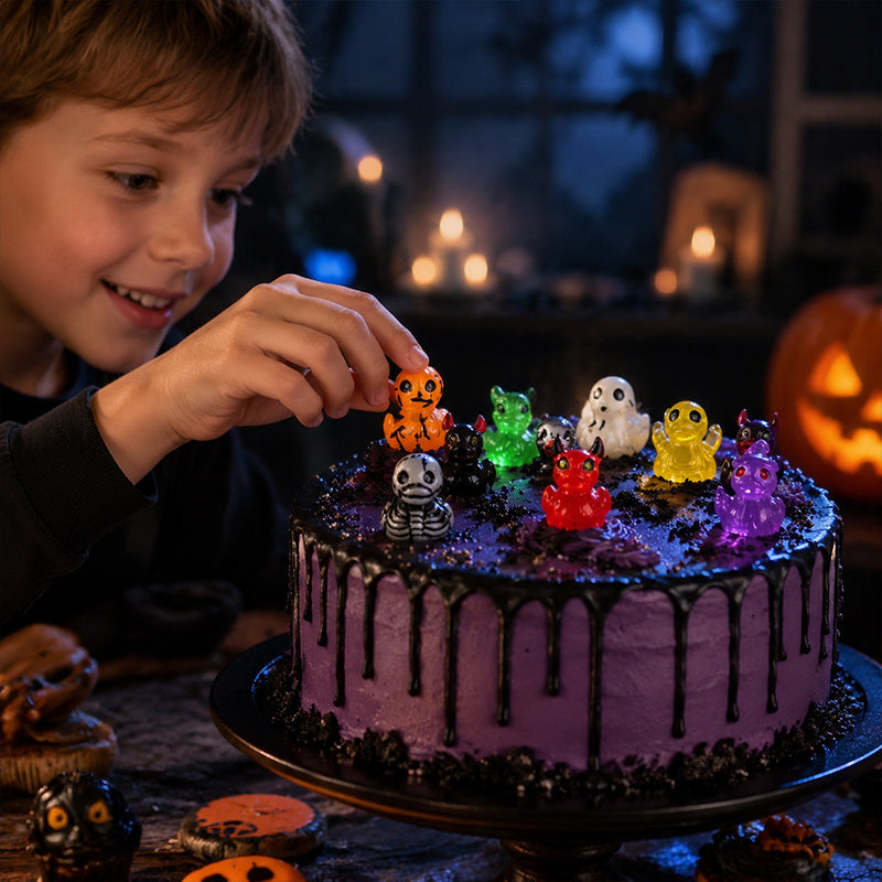 🎄Spook miniatuur eendjes van hars