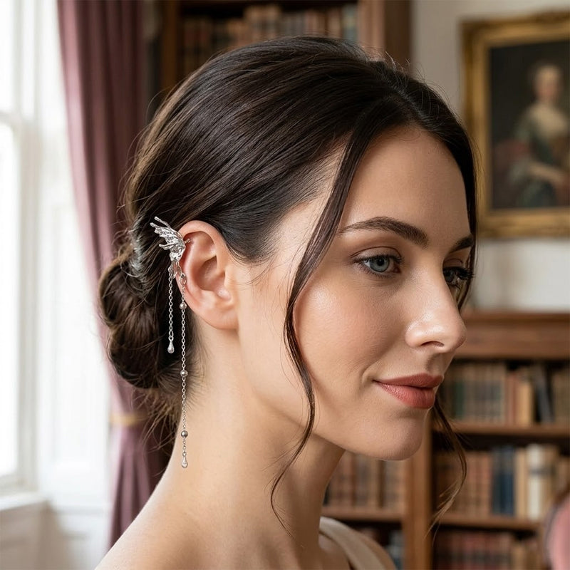 🌟 De ketting is omringd door glinsterende engelenveren, die pure schoonheid en liefdevolle bescherming symboliseren. 💖 Voel deze elegantie, alsof je elke dag omarmd wordt door een beschermengel. 🕊️ Tijdelijke aanbieding: 1+1 gratis!