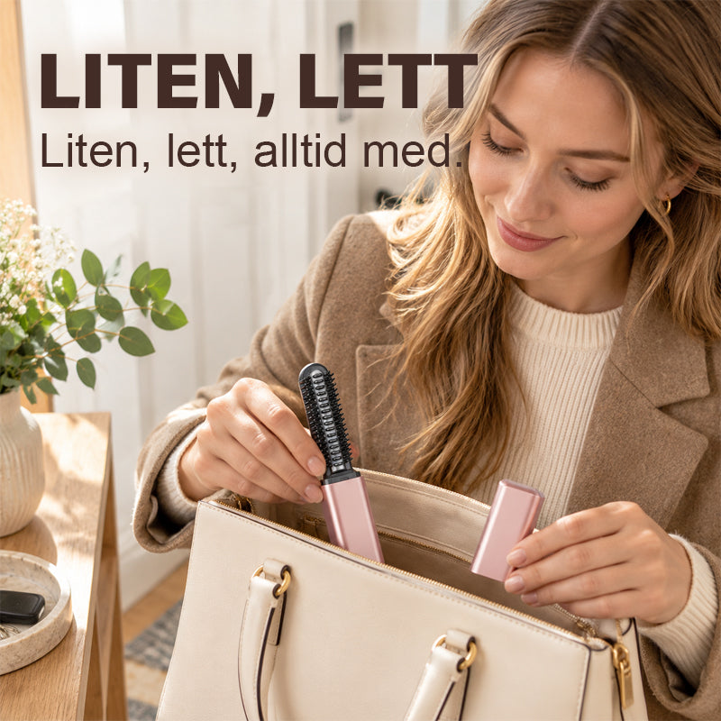 ✨ Mini Draagbare Elektrische Krultang voor Pony 🎀