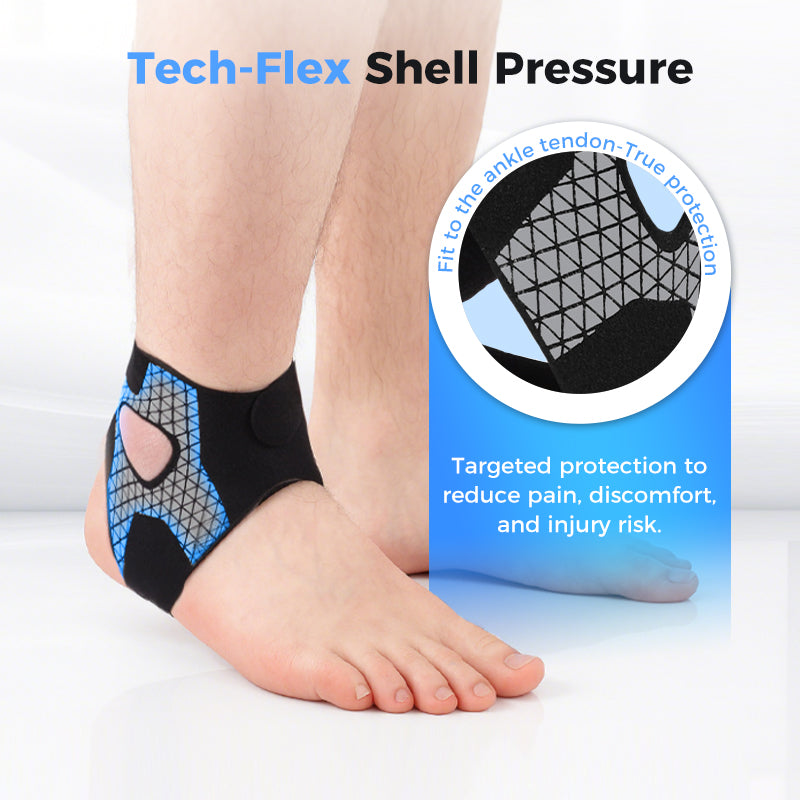 🏃Verstelbare elastische enkelbrace - Ondersteuning en bescherming voor uw actieve levensstijl