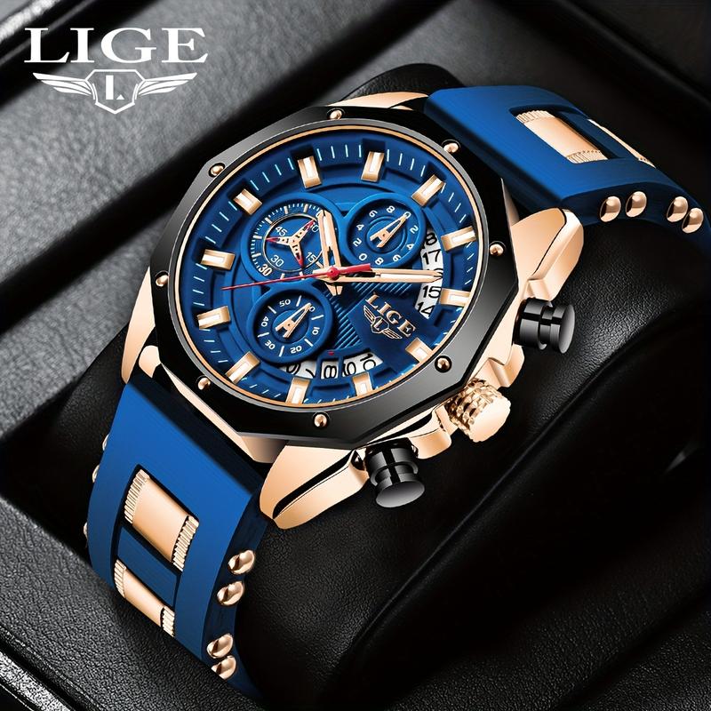 ⌚ Heren Waterdicht Sport Horloge — 50% korting ⚡